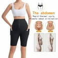thumbnail image 3 of Women Fitness Sauna Pants Sweat Shapewear Shorts Thigh Workout Suit Waist Trainer Weight Loss Sweatsuit Exercise Legging, 3 of 7