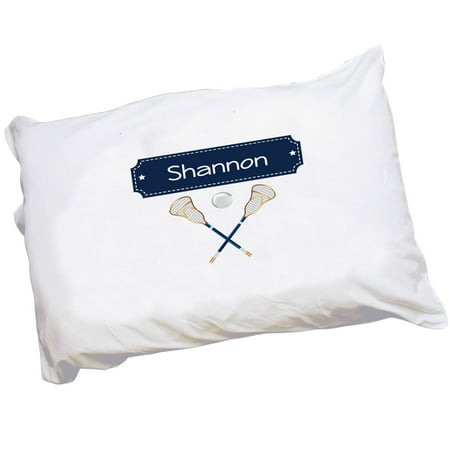 Personalized Lacrosse Pillowcase
