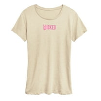 Wicked - Pink Logo - Women's Short Sleeve Graphic T-Shirt