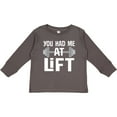 thumbnail image 3 of Inktastic Weightlifting You Had Me at Lift Boys or Girls Long Sleeve Toddler T-Shirt, 3 of 5