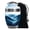 #1 Blue, variant on YATSKIA Blue Swirl memorial urn for adult human ashes male and female, burial urn large for ashes of women and men, (200 Cubic, Large 10 Inch)