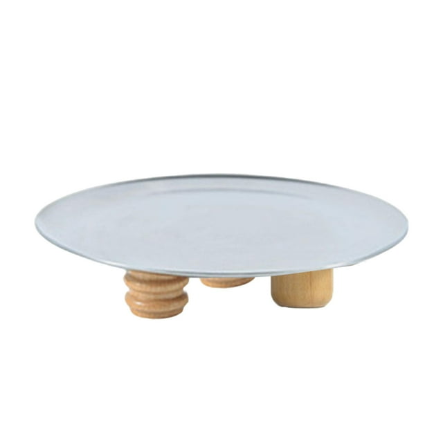 Bandeja de almacenamiento Sunnimix de acero inoxidable redonda
