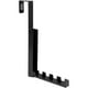 thumbnail image 2 of Gancho de pared plegable, percheros plegables, ganchos para puertas de acero inoxidable, incluye 4 ganchos, para colgar ropa, bolsos, bufandas y coronas navideñas JAMW Sencillez, 2 of 5