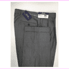 Ralph Lauren Men's Relaxed Fit, Pleated Front, Plaid, Grey Dress Pants 40X32