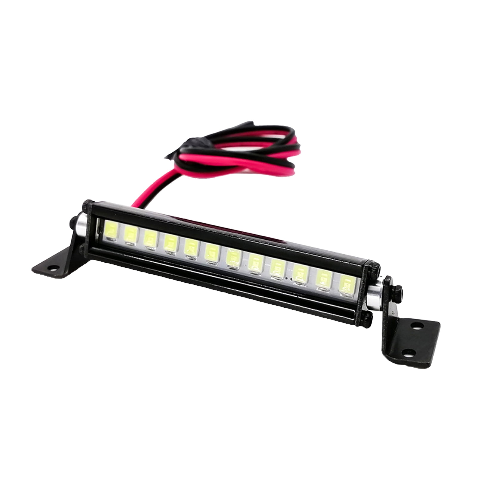 White Spotlight LED RC Roof Light Bar for 1:10 RC Crawlers Car Accs