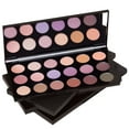 thumbnail image 1 of Palladio Ultimate Pro Paleta de Maquillaje de Sombras de Ojos con Espejo, 18 Colores en Polvo Altamente Pigmentados, Acabados Mate, Brillantes, Metálicos y Satinados, SHANNON DE LIMA, 1 of 9