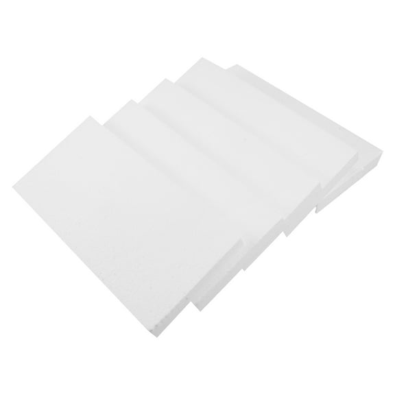 AURARMLET Craft Foam White Polystyrene Lightweight and Easy to Shape for DIY 10Pcs