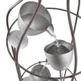 thumbnail image 6 of Alpine Corporation 44" Tall Indoor/Outdoor Bottle Shaped Water Fountain with Tiering Wine Glasses, 6 of 12