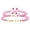 Pink, variant on Bracelets for Mom and Daughter Relatable Kindergarten Theme Jewelry for Everyday Wear Family Bond Accessory,13.97 20.32 cm,Red