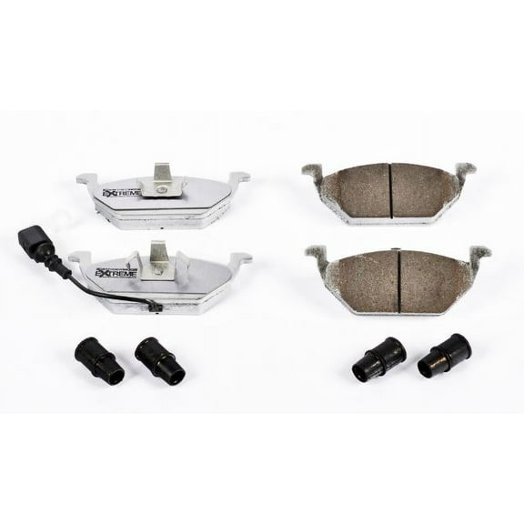 Power Stop Z26-768A Z26 Street Warrior Carbon Fiber-Ceramic Brake Pad -Front