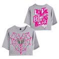 thumbnail image 5 of AJ Lee Merch Fans Women’s Crop Top – Short Sleeve Crewneck Streetwear Graphic Tee for Wrestling Fan Support Fashion Streetwear, 5 of 9