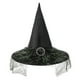 thumbnail image 1 of Sombreros de Halloween, sombrero de encaje de bruja, sombrero ancho acorralado para fiesta de festival, sombrero de poliéster para mujer, 1 of 2