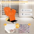 thumbnail image 5 of Baber Chair,Reclining Chair with Adjustable Headrest and Armrests,Hydraulic Professional Rolling Swivel Salon Chair,Heavy Duty Styling Chair for Babershop Hair Salon Stylist, 5 of 9