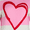 White/Pink Heart, variant on 99 Jane Street Women's and Women's Plus Striped Sweater with Heart Design, Midweight, Sizes XS-4X