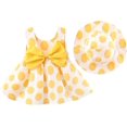 thumbnail image 1 of Girls' Dresses Designed Classic Dot Print Ruffles Beach Sun Dresses Funny Flattering and Versatile Vacation, 1 of 2