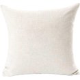 thumbnail image 5 of Set of 4 Throw Pillow Cover Merry Christmas Tree Snowflake Cotton Linen Throw Pillow Case Cushion Cover for Sofa Bed Couch Home Office Decorative Square 18 X 18 Inches (Cerise), 5 of 5