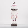 thumbnail image 4 of Shisuyan Nutcracker Puppet Ornament Christmas Nutcracker Figures Wood 1Set, 4 of 8