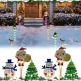 thumbnail image 4 of 6 Pcs Moving Christmas LED Lights - Waterproof Outdoor Decorations, Courtyard/Tree/Pathway Lights, Multiple Flashing Modes for Porches Holiday Display, 4 of 9