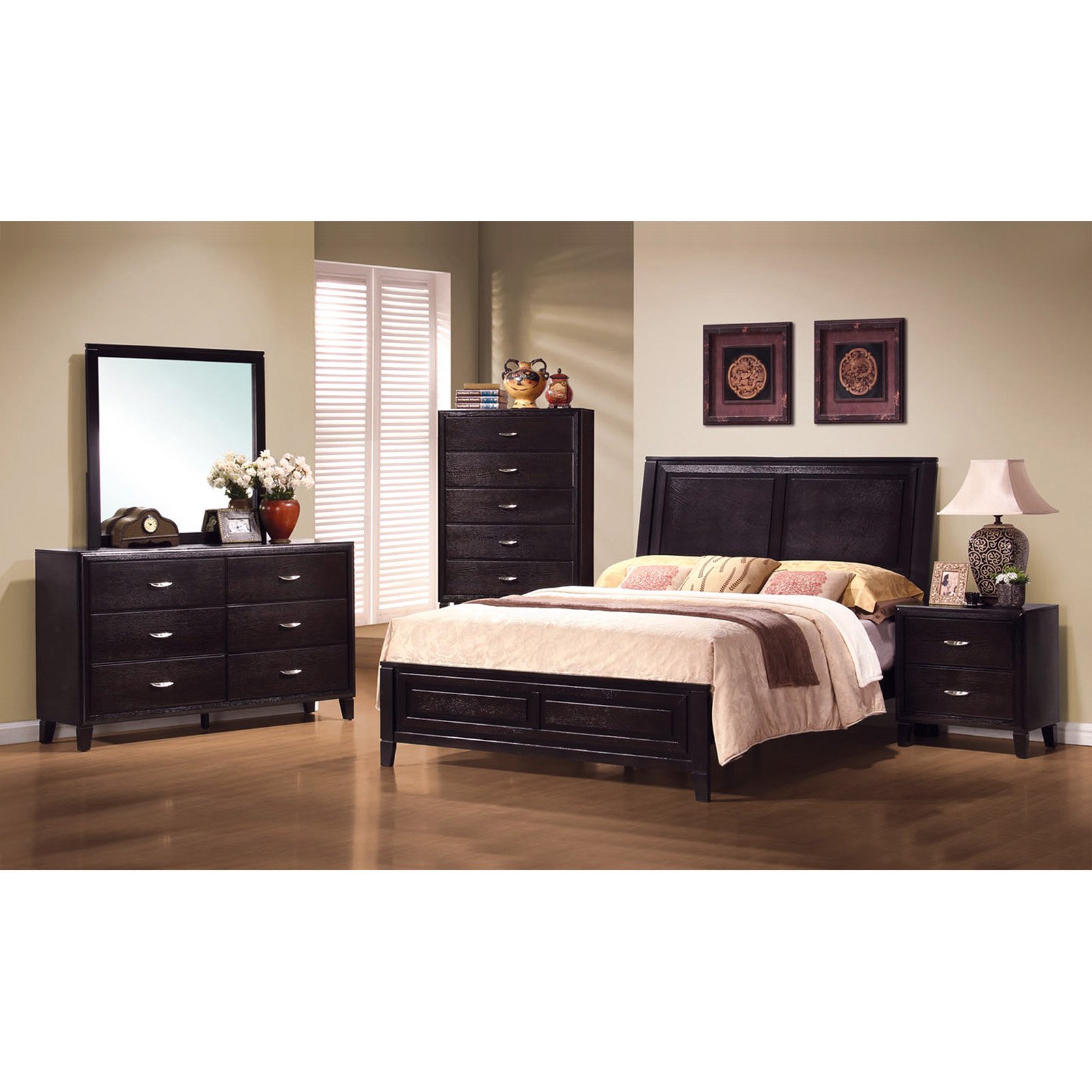 Coaster Home Furnishings 201962 Casual Contemporary Nightstand Espresso Walmart Com Walmart Com