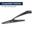 thumbnail image 2 of Unique Bargains Automotive Rear Windshield Wiper Blade Arm Set Black for Suzuki SX4 2007-2017 10 Inch 255mm, 2 of 6