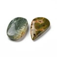 thumbnail image 3 of Natural Ocean Jasper Pendants Mixed Teardrop & Oval Charm 27.5~43.5x15.5~29x4.5~11.5mm Hole: 2~2.6mm, 3 of 3