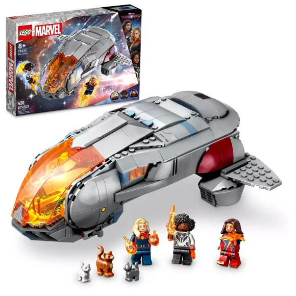 LEGO Marvel - Juego de Construcción de Nave Espacial de Superhéroes Hoopty (76232)