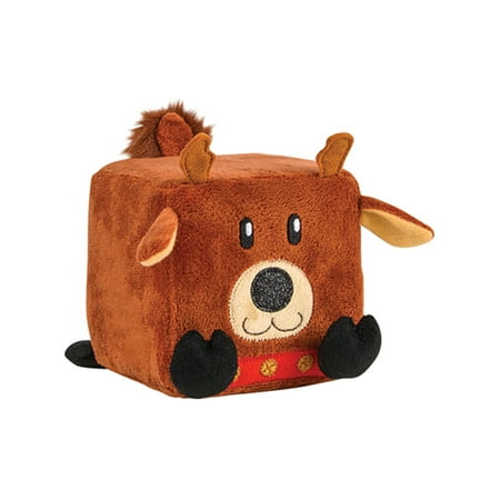 - Reindeer Christmas Winter Season Cube Figure QUBZ Decoration 4.5