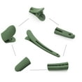 thumbnail image 5 of 24 PCS Green Hair Clips for Styling Sectioning, 3.1 Inch Matte Alligator Hair Clips Hair Barrettes No Crease Duck Billed Hair Clip, Hair Styling Accessories for Women Girls, 5 of 5