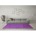 thumbnail image 3 of Ahgly Company Indoor Rectangle Oriental Purple Industrial Area Rugs, 7' x 10', 3 of 4