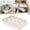 C, variant on Rabbit Litter Box with Grid Platform Sturdy Potty Trainer for Small Animals Leak-Proof Hygiene Tray for Rabbits Guinea Pigs Ferrets and Hamsters Cage and Indoor Use