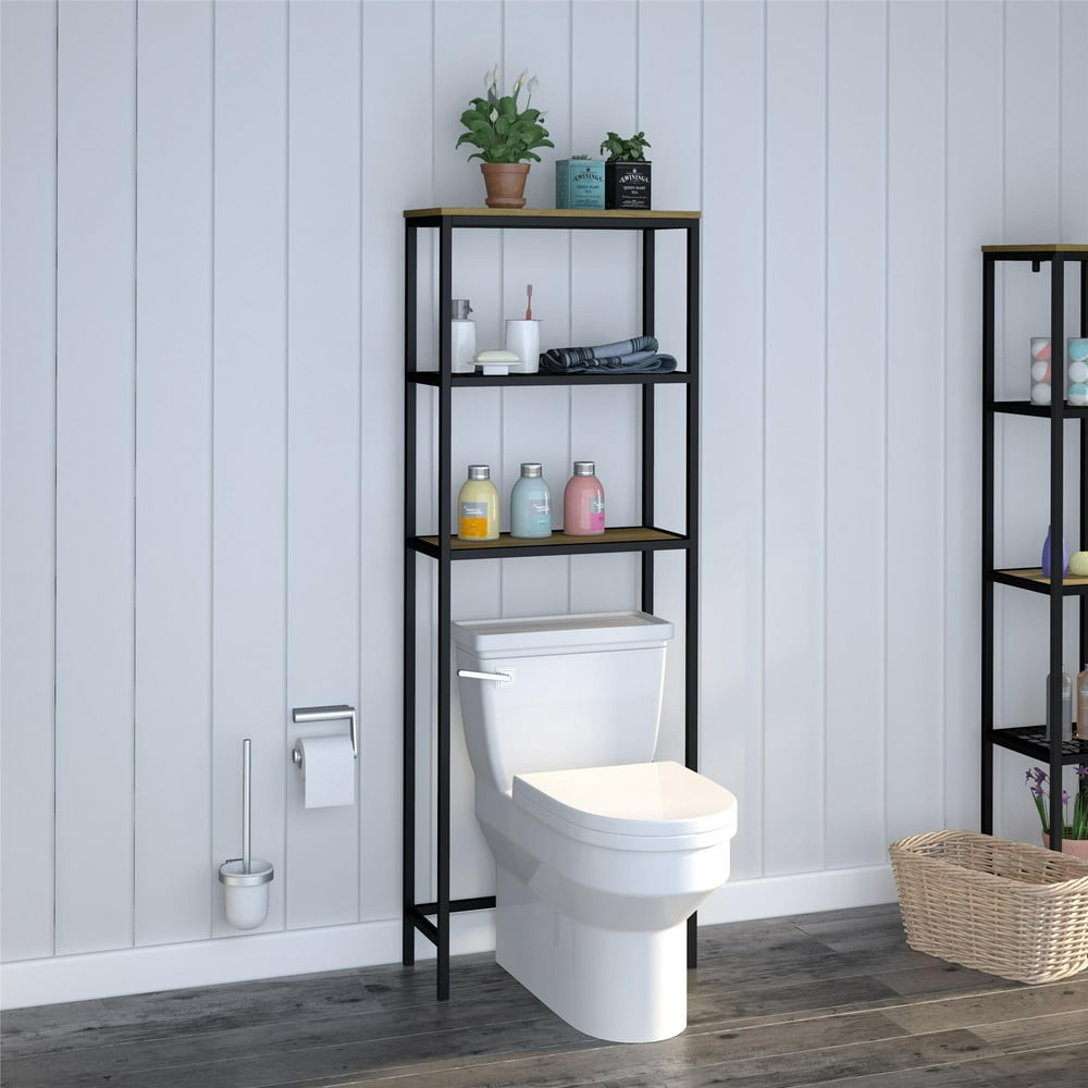 Brookspoint Over the Toilet Storage Golden Oak