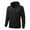 Black-mens sweatshirt, variant on Txeol Heated Sweatshirt for Men Long Sleeve 17 Heating Zones Hoodies with Pockets Full Zip Outdoor Hiking Jackets,Black,L