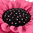 thumbnail image 5 of JWH 3D Cosmos Flower Decorative Throw Pillow Cover 18x18 inch Pink Fabric Cushion Case for Sofa Living Room, 5 of 9