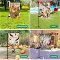 thumbnail image 6 of CozyNestFinds Garden Flag Holder with 5 Prong Base,Stable Design Garden Flag Stand for Outside,S type Yard Flags Holder with Clip and Spring Stopper for Porch Yard Decorations Outdoor, 6 of 16