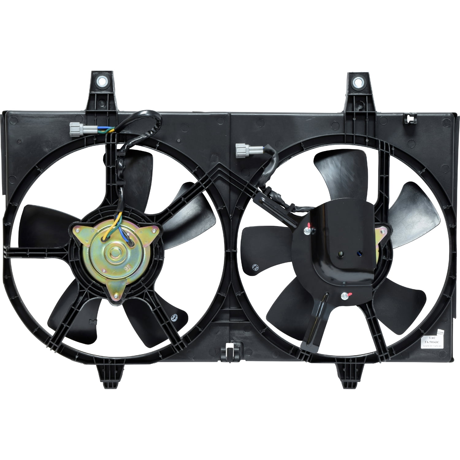 Dual Radiator and Condenser Fan Assembly RadiatorCondenser Fan Assy