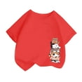 thumbnail image 1 of WEAIXIMIUNG Birthday Girl Shirt Toddler 2 Kid Girls Cute Fashion Printed Casual Loose Round Neck Short Sleeve Tee Summer T Shirt Tops, 1 of 4