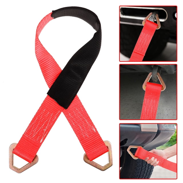 OULII Tow Strap Para Autos Resistente Material De Uso Exterior Alta Rugosidad