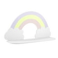 thumbnail image 3 of Estante De Pared De Madera Decorativo Montado En La Pared Estante De Almacenamiento De Arco Iris Para El Hogar Estante De Madera Para Colgar En La Pared Estante De Almacenamiento De Artículos Diversos sonducket HA024932-02, 3 of 6