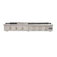 thumbnail image 5 of Kucht Professional 48" Modern Stainless Steel Natural Gas Range Top in Silver, 5 of 11