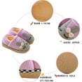 thumbnail image 2 of Girls Boys Home Slippers Warm Dinosaur House Slippers For Toddler Fur Lined Winter Indoor shoes, 2 of 7