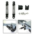 thumbnail image 4 of 2 pcs Aluminum Alloy Front Shocks Absorber Spring with Fixed Seat Dampers for per per per per per per 1/16 RC Vehicles Spare Part Accessories Assembly Black, 4 of 8