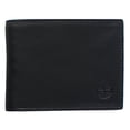 thumbnail image 1 of Cartera Timberland Wellington de piel plegable con RFID, negra, 1 of 6