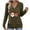 Army Green ②, variant on Women's Christmas Print Pullover, Long Sleeve Shirts for Women Casual Festive Holiday Tops