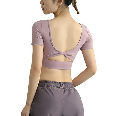 

Women S Sports Bras Clothes Elastic Slim Sports Jacket Fitness Clothes Yoga Bra