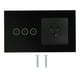 thumbnail image 2 of Enchufe estadounidense 95-250V/AC interruptor de panel de pared WiFi zócalo de interruptor de respuesta rápida de ahorro de energía para oficina ANGGREK Otros, 2 of 8