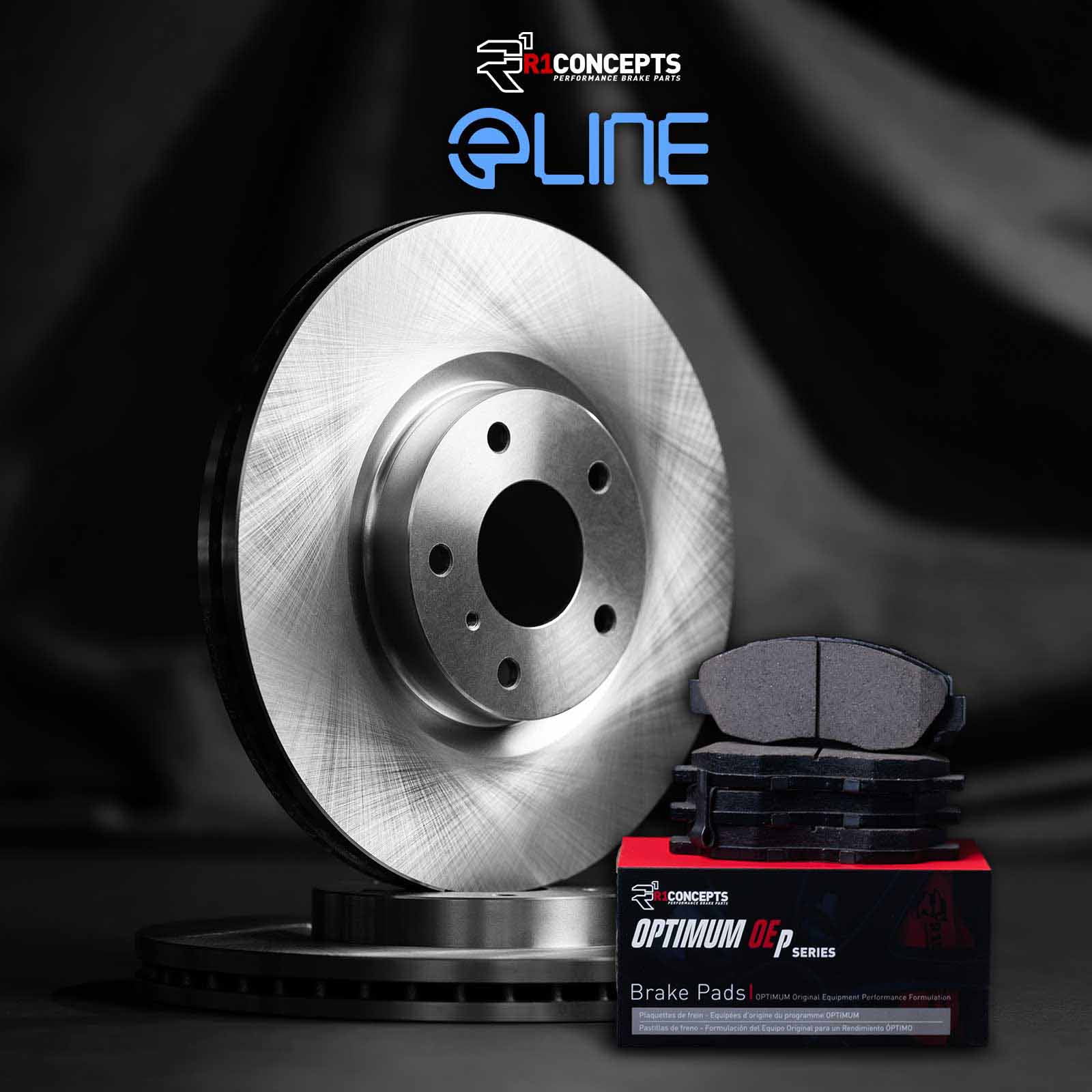 R1 Concepts Front Brakes and Rotors Kit