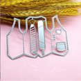 thumbnail image 4 of Guardurnaity Troqueles de Metal para ropa de hombre, chaleco, corbata, autoensamblaje, troquelado, plantillas a prueba de herrumbre para foto de Accesorios de disfraces, 4 of 6