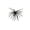 Black, variant on Fishing Lure Red Speckled Sea Urchin Shape Soft Bait Single Pack Realistic Trout Bait For Freshwater Saltwater Shore Fishing Tackle(Red-1Pcs No Box)