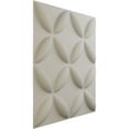 thumbnail image 2 of Ekena Millwork 19 5/8"W x 19 5/8"H Wallflower EnduraWall Decorative 3D Wall Panel, UltraCover Satin Blossom White (Covers 2.67 Sq. Ft.), 2 of 6