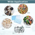 thumbnail image 5 of GIXUSIL Organizer Container Storage Box Transparent Adjustable Divider Removable Grid Compartment for Jewelry Beads Earring Tool Fishing Hook Small Accessories (15 Grids, Blue), 5 of 7